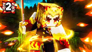 I Became The FLAME HASHIRA In Demon Slayer Minecraft  Island Akuma 2 [upl. by Pilloff435]