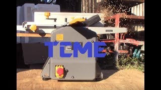 Titan 204mm Planer Thicknesser review [upl. by Yrocaj834]