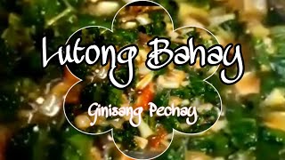 Lutong Bahay very quick and easy  Ginisang Pechay  Althea Sweety [upl. by Hubert620]