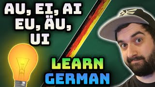 MASTER GERMAN DIPHTHONGS 🔥 AU EI EU Pronunciation Tips [upl. by Eneli]