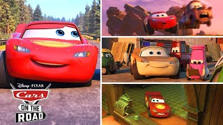 Lightning McQueens Most Shocking Moments in Cars  Pixar Cars [upl. by Bo482]