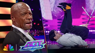 TOP FUNNIEST moments on AGT Fantasy League [upl. by Sivatco]