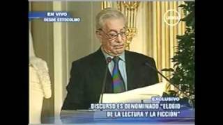 Discurso de aceptación del Nobel de Vargas LLosa part 12 [upl. by Owena939]