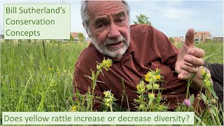 Does yellow rattle increase or decrease species diversity [upl. by Monia]