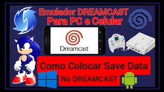 TUTORIAL Como colocar save data redreamReicast [upl. by Nylynnej958]