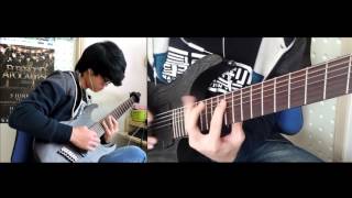 Entrails EradicatedViralocity guitar cover Ibanez RGIF7 fanned fret 7Emg 808X [upl. by Laddy]