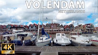 Volendam — A Day in the Fishing Village  🇳🇱 Netherlands  4K 60fps UHD [upl. by Cila]