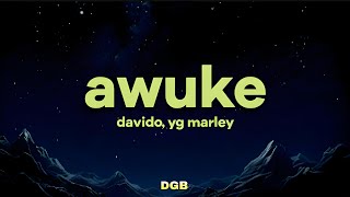 Davido YG Marley  Awuke Lyrics [upl. by Yort]