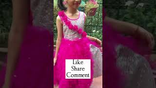 desinger belle gown baby ballgown trending youtubeshorts shorts kids fashion [upl. by Mala]