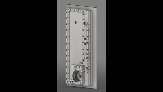 Prep For Acrylic Distro Plate Machining on NymoLabs NBX5040 [upl. by Aisatna]