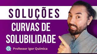 Solubilidade Coeficiente de Solubilidade e Curvas de Solubilidade  Estudo das Soluções [upl. by Ateikan]