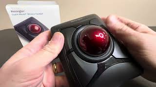 Kensington Wireless Trackball Mouse [upl. by Aiki]