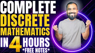 Complete Discrete Mathematics in One Shot 4 Hours Explained in Hindi [upl. by Frum]