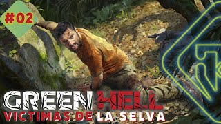 🐍 VÍCTIMAS DE LA SELVA 🐆 GREEN HELL 🔷 DÍA 02 💠 TULVOstr [upl. by Adnaloy207]