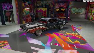 GTA V Customization Offline Bravado Gauntlet ClassiC Aircav [upl. by Hafler]