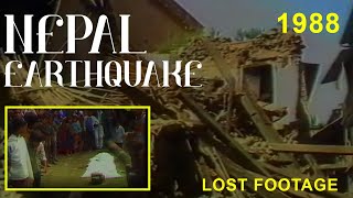 Nepal Earthquake 1988  Devastated Families And Property  Unseen Footage [upl. by Hubsher584]