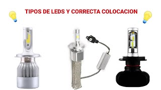 luces LED H4 💡  diferencias de COBCREECSP 💯 y su correcta colocación [upl. by Oelak]