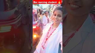 Bsc nursing student life 😱  medical student  short ytshorts neet [upl. by Brynna]