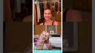 HOFF Instalive  Vita Sidorkina amp Kristina Romanova [upl. by Anrahc205]