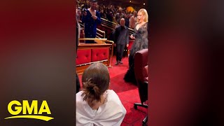 Adele spots mini Adele in concert crowd and has the sweetest reaction [upl. by Stichter]