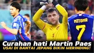 Merinding Dengar Permintaan Maarten Paes Usai Timnas Indonesia Keok dari Jepang [upl. by Anaoj]