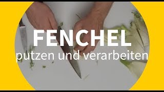 Fenchel putzen und schneiden  so gehts richtig [upl. by Perdita]