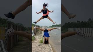 Mere upr kud gyi 😧 shorts ytshorts parkour couplegoals viralvideo [upl. by Meela856]