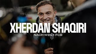 Xherdan Shaqiri nach dem 61Sieg gegen Winterthur [upl. by Aicetal89]