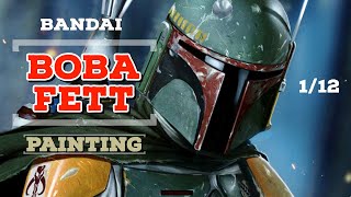 112 Bandai  Boba Fett Mandalorian  FULL BUILD [upl. by Noirad]