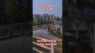 Askari 11 Lahore Sector DFlat Available Viral video [upl. by Aileduab]