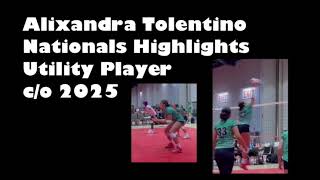 Nationals 2024 Highlights Alixandra Tolentino [upl. by Sale975]