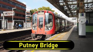 Tube Station Putney Bridge  London 🇬🇧  Walkthrough 🚶 [upl. by Notrem]