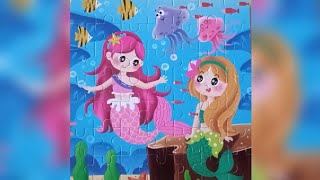 Mermaid puzzle puzzlegame jigsawpuzzle puzzle [upl. by Imat]