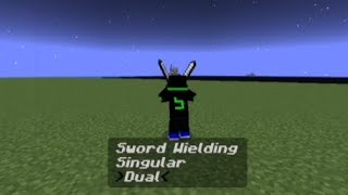 Deathstroke in Mcpe  Pt1 Sword  Grappling [upl. by Eusassilem]