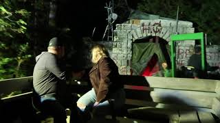 Craziest Haunted Hay Ride EVER [upl. by Attemaj386]