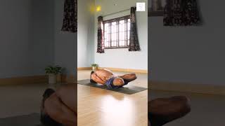 Supta Vajrasana prashanthayoga ashtangavinyasayoga [upl. by Cathie]