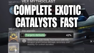 How To Complete Exotic Catalysts FAST  Destiny 2 Trick [upl. by Joel]