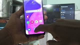 How to do screen mirroring in Samsung Galaxy A03 [upl. by Servais]