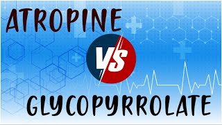 ATROPINE Vs GLYCOPYRROLATE  Aneastheasia Technicion  Section  7 [upl. by Gallenz]