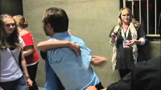 Nick Vujicic breaks the World Hug Record [upl. by Crane226]