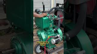 12 HP BHARAT JYOTI SELF START ENGINE TESTING FOR OUR YOUTUBE CUSTOMERS ✅🔥🔥🔥 [upl. by Engenia]