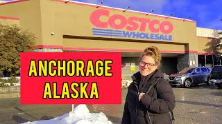 HUGE supply run in Alaska  shop with 3 of us COSTCO Herb store and more [upl. by Amund]