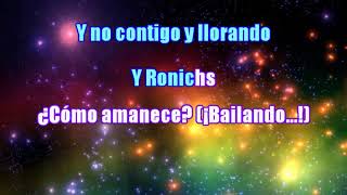 Ronisch Prefiero estar lejos Karaoke [upl. by Crain]