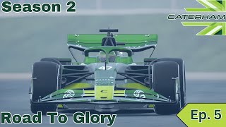 Caterham Road To Glory Season 2  F1 Manager 2024  Ep5 [upl. by Ravid]