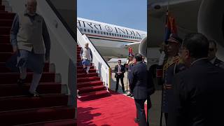 Prime Minister of Egypt receives PM Modi upon his arrival in Cairo [upl. by Attelra]