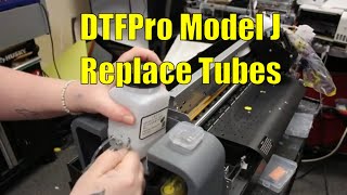 Replace White Ink Tube Lines for DTFPro Model J  Level Up Your Repair Skills [upl. by Gerald579]