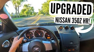 Nissan 350z HR Golden Hour POV Drive   Complete Brake UPGRADE [upl. by Llertrac]