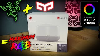 Yeelight LED Smart Lamp D2 with Razer Chroma RGB  Maximum RGB Potential [upl. by Erdnaed156]