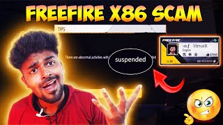 FREEFIRE x86 is Scam ‼️ FF ID Suspend ❌  How to Reduce Lag in freefirePC   ROCKRAM GAMING ⚡x86 [upl. by Omissam]