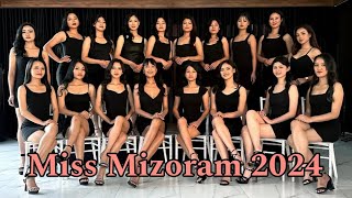 Miss Mizoram 2024 Official Photoshoot [upl. by Lusa]